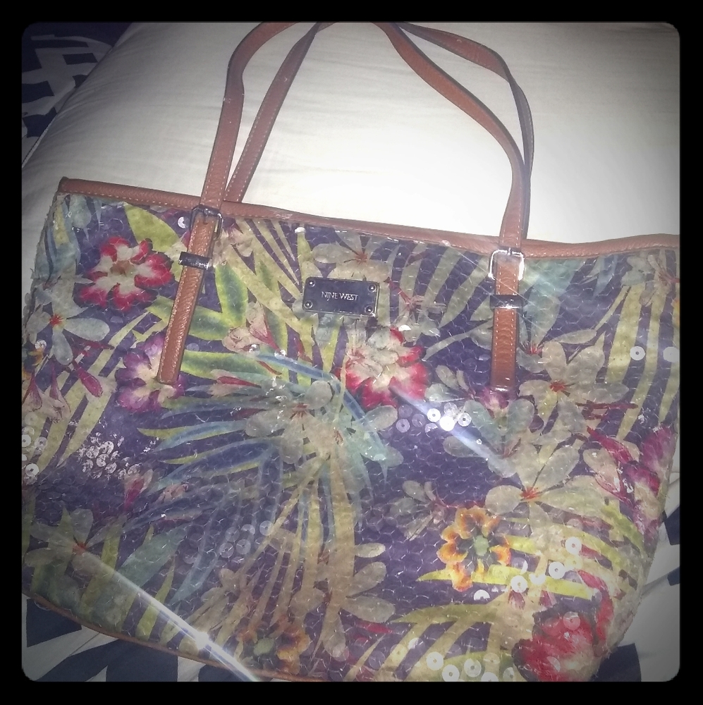 Nine West Floral purse